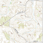 United States Geological Survey Delmar South, IA (2022, 24000-Scale) digital map