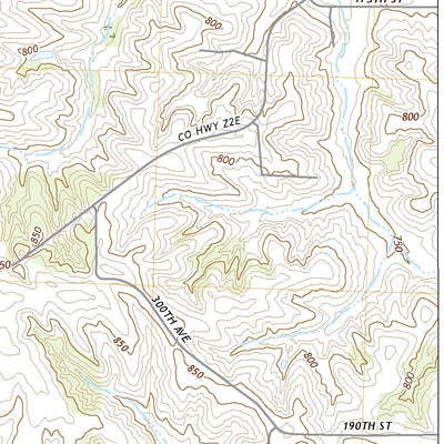 United States Geological Survey Delmar South, IA (2022, 24000-Scale) digital map
