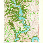 United States Geological Survey Delmer, KY (1961, 24000-Scale) digital map