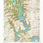 United States Geological Survey Delmer, KY (1973, 24000-Scale) digital map