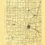 United States Geological Survey Delphos, OH (1944, 62500-Scale) digital map