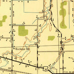 United States Geological Survey Delphos, OH (1944, 62500-Scale) digital map