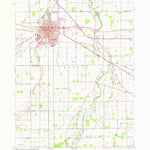 United States Geological Survey Delphos, OH (1960, 24000-Scale) digital map