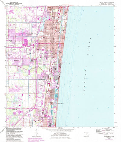 United States Geological Survey Delray Beach, FL (1962, 24000-Scale) digital map