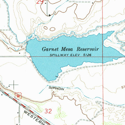 United States Geological Survey Delta, CO (1962, 24000-Scale) digital map