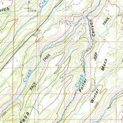 United States Geological Survey Delta, CO (1980, 100000-Scale) digital map
