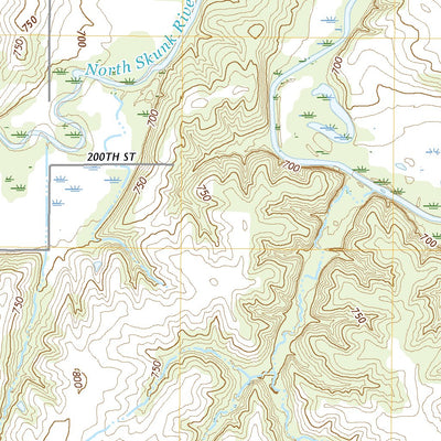 United States Geological Survey Delta, IA (2018, 24000-Scale) digital map