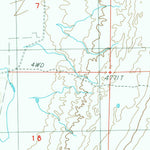 United States Geological Survey Delta NE, UT (1986, 24000-Scale) digital map
