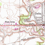 United States Geological Survey Delta, OH (1960, 24000-Scale) digital map