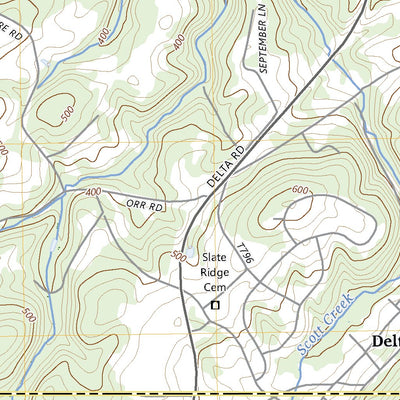 United States Geological Survey Delta, PA (2023, 24000-Scale) digital map