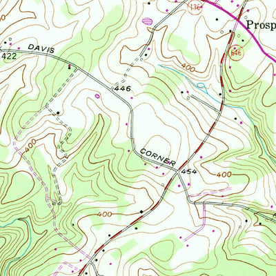 United States Geological Survey Delta, PA-MD (1956, 24000-Scale) digital map
