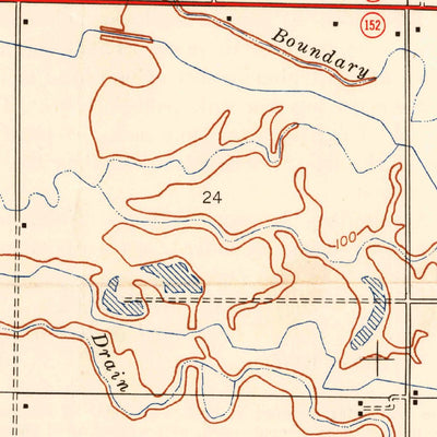 United States Geological Survey Delta Ranch, CA (1916, 24000-Scale) digital map