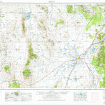 United States Geological Survey Delta, UT (1953, 250000-Scale) digital map