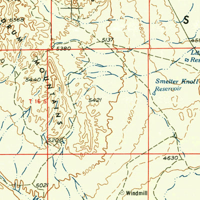 United States Geological Survey Delta, UT (1958, 250000-Scale) digital map