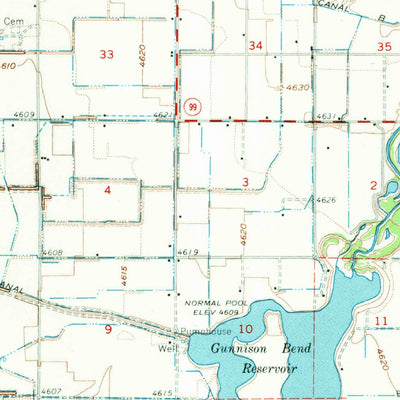 United States Geological Survey Delta, UT (1962, 62500-Scale) digital map