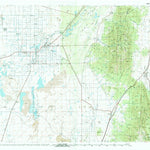 United States Geological Survey Delta, UT (1989, 100000-Scale) digital map