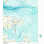 United States Geological Survey Deltaville, VA (1964, 24000-Scale) digital map