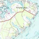 United States Geological Survey Deltaville, VA (1964, 24000-Scale) digital map