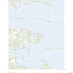 United States Geological Survey Deltaville, VA (2022, 24000-Scale) digital map
