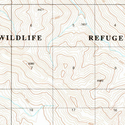 United States Geological Survey Demarcation Point A-1, AK (1983, 63360-Scale) digital map