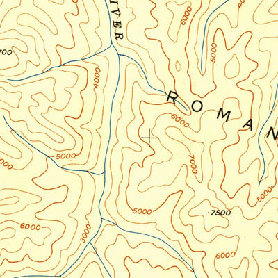 United States Geological Survey Demarcation Point, AK (1951, 250000-Scale) digital map