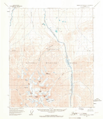 United States Geological Survey Demarcation Point B-5, AK (1956, 63360-Scale) digital map
