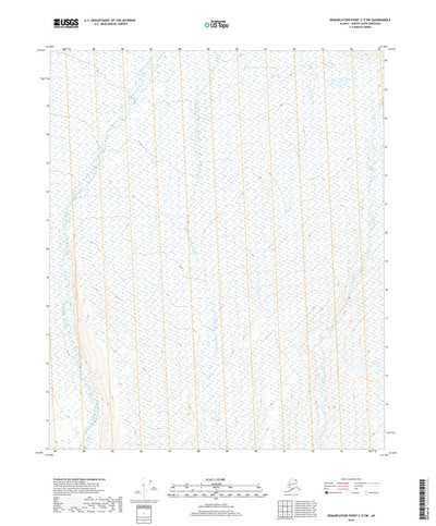United States Geological Survey Demarcation Point C-5 SW, AK (2018, 25000-Scale) digital map