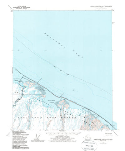 United States Geological Survey Demarcation Point D-2, AK (1955, 63360-Scale) digital map
