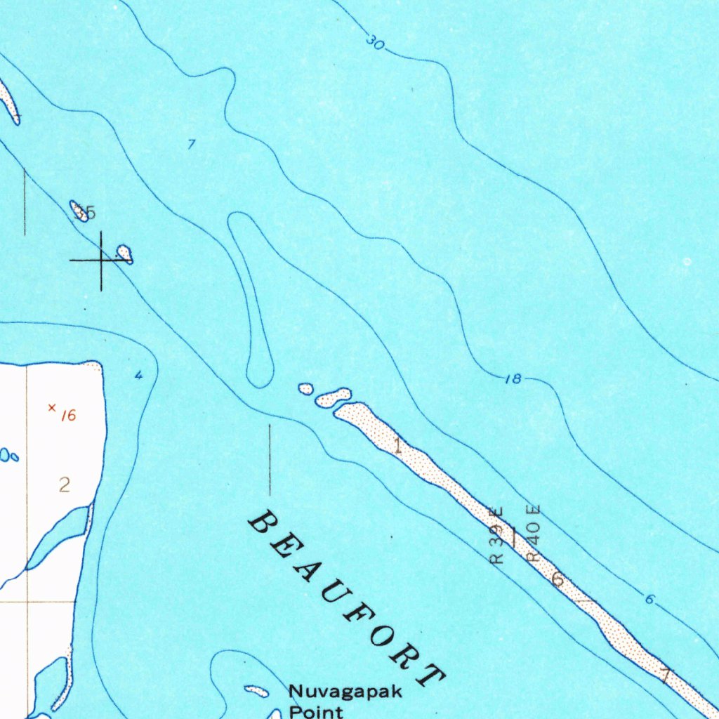 Demarcation Point D-3, AK (1955, 63360-Scale) Map by United States ...