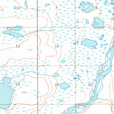 United States Geological Survey Demarcation Point D-5, AK (1955, 63360-Scale) digital map