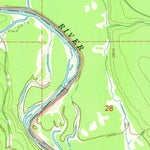 United States Geological Survey Demers Ridge, MT (1966, 24000-Scale) digital map