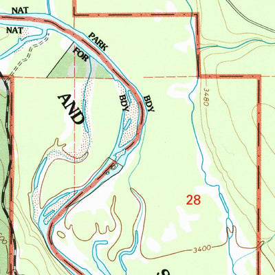 United States Geological Survey Demers Ridge, MT (1994, 24000-Scale) digital map