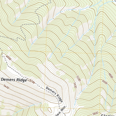 United States Geological Survey Demers Ridge, MT (2020, 24000-Scale) digital map