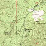 United States Geological Survey Democrat Hot Springs, CA (1972, 24000-Scale) digital map