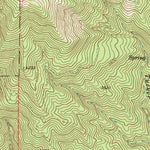 United States Geological Survey Democrat Hot Springs, CA (1972, 24000-Scale) digital map