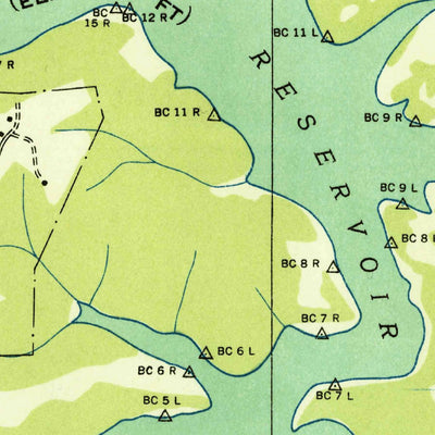United States Geological Survey Demory, TN (1936, 24000-Scale) digital map