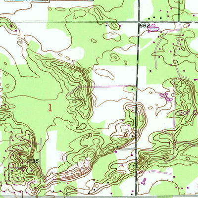 United States Geological Survey Demotte, IN (1957, 24000-Scale) digital map