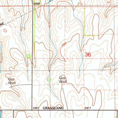 United States Geological Survey Dempsey, OK (1988, 24000-Scale) digital map