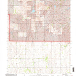 United States Geological Survey Dempsey, OK (1998, 24000-Scale) digital map