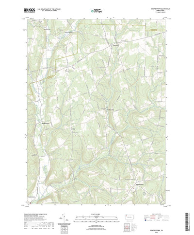 United States Geological Survey Dempseytown, PA (2023, 24000-Scale) digital map