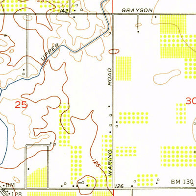 United States Geological Survey Denair, CA (1953, 24000-Scale) digital map