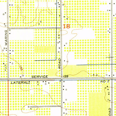 United States Geological Survey Denair, CA (1953, 24000-Scale) digital map