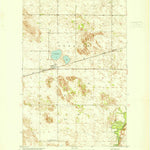 United States Geological Survey Denbigh, ND (1950, 24000-Scale) digital map