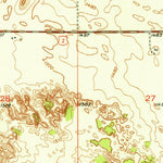 United States Geological Survey Denbigh, ND (1950, 24000-Scale) digital map
