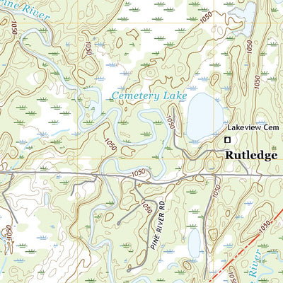 United States Geological Survey Denham, MN (2022, 24000-Scale) digital map