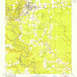 United States Geological Survey Denham Springs, LA (1953, 24000-Scale) digital map