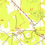 United States Geological Survey Denham Springs, LA (1953, 24000-Scale) digital map