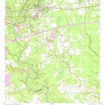 United States Geological Survey Denham Springs, LA (1963, 24000-Scale) digital map