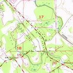 United States Geological Survey Denham Springs, LA (1963, 24000-Scale) digital map