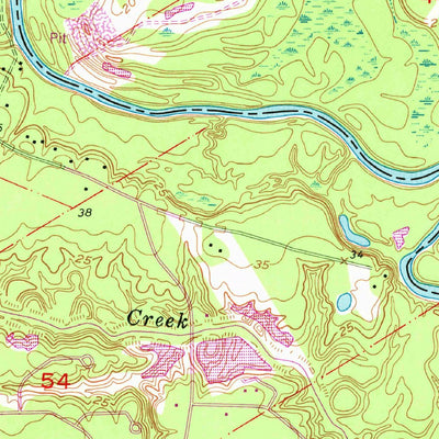 United States Geological Survey Denham Springs, LA (1963, 24000-Scale) digital map